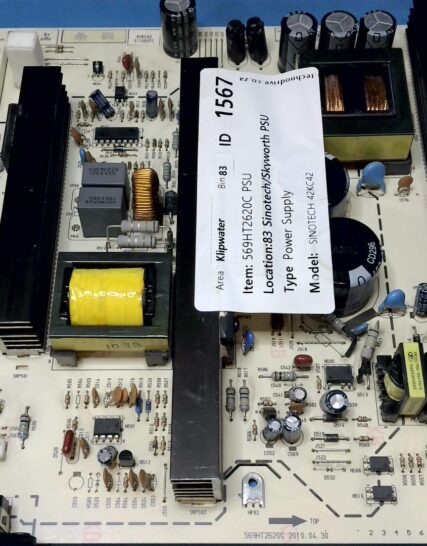 569HT2620C PSU SINOTECH 42KC42 (LCD 24V STB5V ) (42")