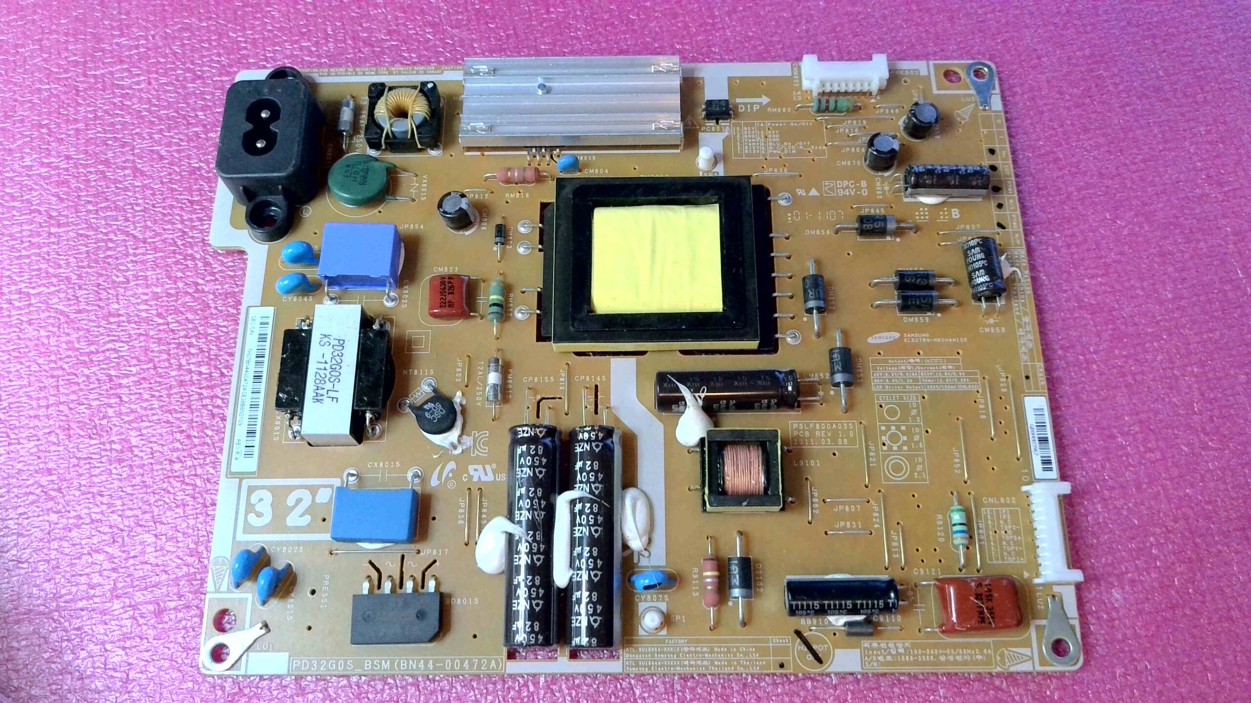 BN44-00472A SAMSUNG Samsung UA32D4003B LCD TV power board
