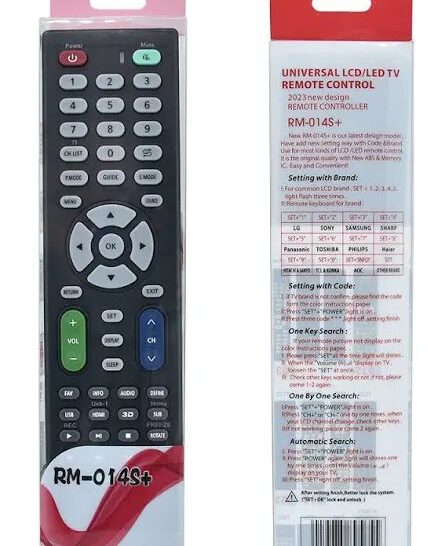 Programmed Remote control for all TVs please write your tv model.