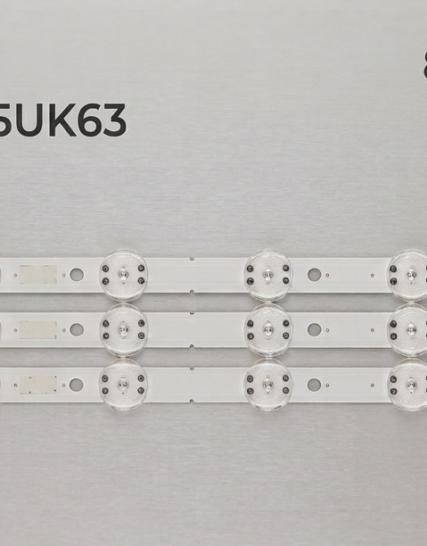 3 PIECES LG BACKLIGHT SSC_TRIDENT_55UK63 8LED PER STRIP 55UN7100