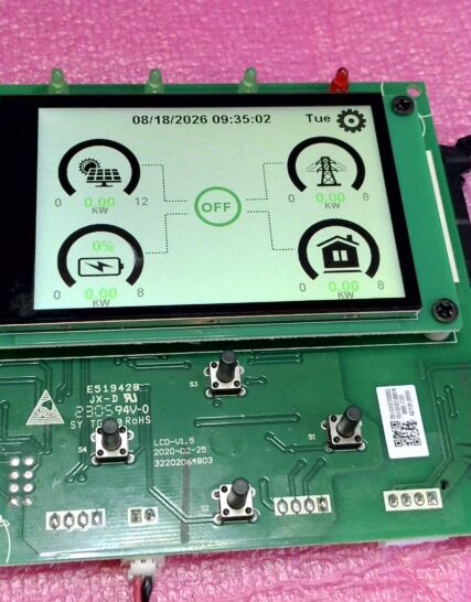 Deye 5KW INVERTER LCD DISPLAY  32202064803 LCD-V1.5 FOR SUN-5K-SG01LP1-EU