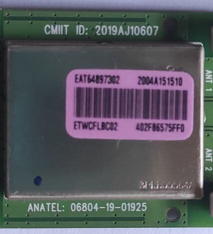 LGIT ETWCFLBC02 LGSBWAC02 WIFI MODULE  75NANO79VNE 43UN7340PVC 70UP7500 75nano776ra