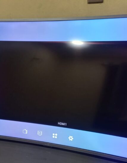 JVC 55N776 CURVED TV GREY BLACK FRONT BEZEL REPLACEMENT REMOTE CONTROL UNIT